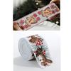 2m Fabric Swirl Ribbon DIY Burlap Ribbon New Christmas Ribbon