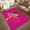 Dora Explorer Floor Rug Office Rug Design for Dormitory Balcony Bedrooms Game Room Anti-slip Rug Decorate Offices Wedding Party Gift