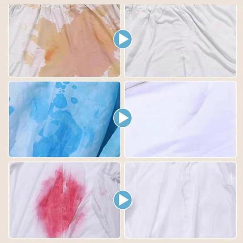 Household White Clothing Reducing Agent,White Laundry Whitener,White Clothing Stain Remover, Remove Stains Reducing Agent 300g