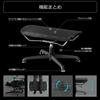 Bauhutte Gaming Ottoman Wide Mesh Design with Ventilated Wide Size for Foot Rest for Office and Gaming M, Legs, Stretching, Chairs, Under-Desk