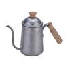 650ml Coffee Hand Brewing Pot Stainless Steels Pours Over Kettle Gooseneck Coffee Pot Kitchen Tool for Home Office