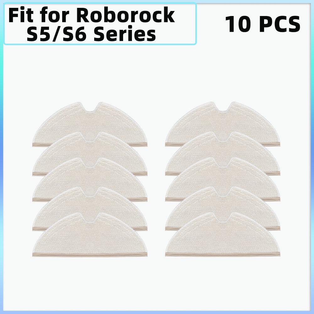 Kompatibel für Roborock S5 S50 S51 S55 S6 S60 E4 E5 Roboterstaubsauger Zubehör HEPA Filter Mopptuch Haupt- Seitenbürste Ersatzteile