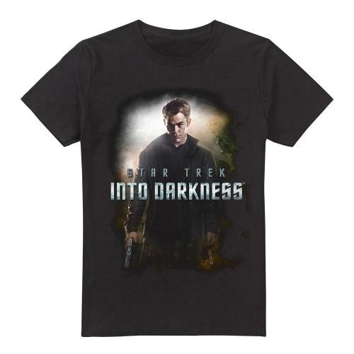 Star Trek: Into Darkness Mens Darkness Captain Kirk T-Shirt