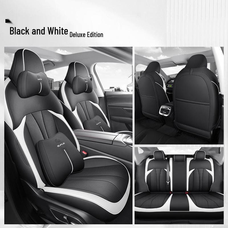 DJGY XPeng P7 Autositzkissenbezug - Sportleder, Ganzjahresmatte