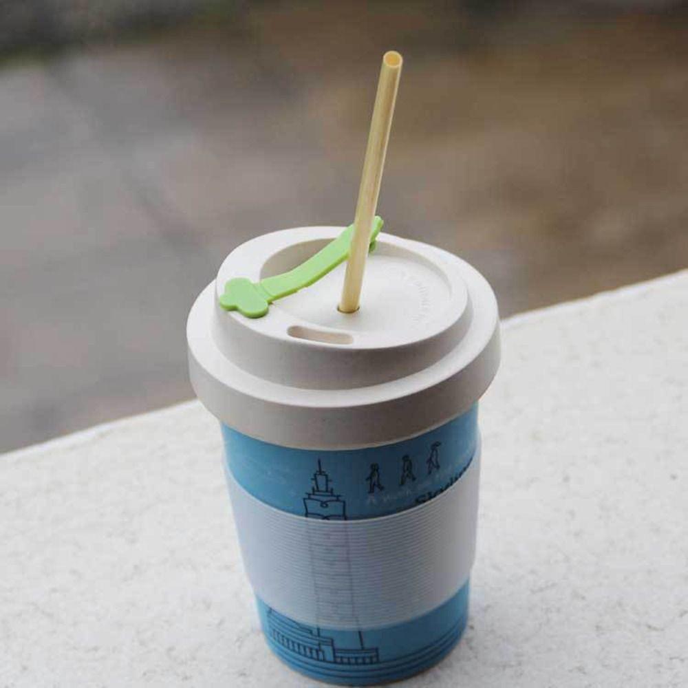 100Pcs Eco-Friendly Wheat Drinking Straws 20cm Degradable Straws Environmentally Straws  Party