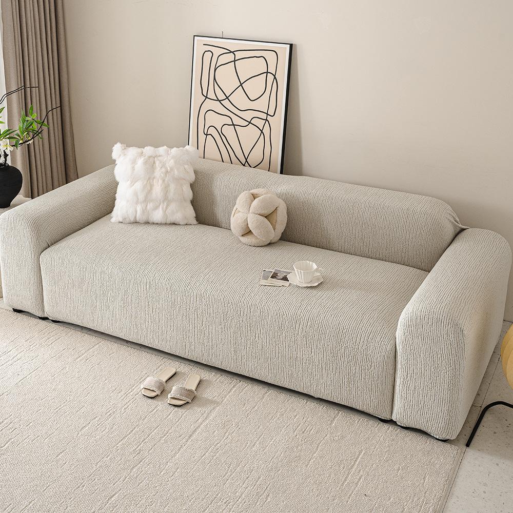 Sofa Cover  Elastic All Inclusive Universal Cover Universal New Jacquard Velvet Living Room Sofa Dust Proof Cover Seat Cushion Protection Cover