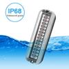 2 Pcs 42LED 50W Underwater Lights 10-30V DC Waterproof Stainless Steel Visible 90 Degrees Lamp For