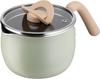 Tefal OptiSpace Multi-Pot Light Mint Green 14cm 1.8L Saucepan (Gas Stove Only) - Free of PFOA and Other Harmful Substances - Long-lasting Non-stick Pr