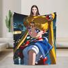 Sailor Moon Blanket  Super Soft Funny Plush Throw Blanket For Girls Boys Outdoor Flannel Bedspread Bed Cover