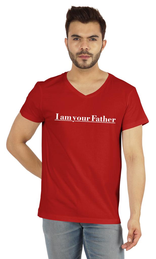 Inkmeso Men  S Tshirt   I Am Your Father   Graphic Quote Tee Shirt For Daddy Father  S Day
