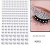 3D Strass Gezichtstattoo Stickers Voor Festival Glitter Make-up Sieraden Sticker Op Gezicht Kristallen Edelstenen Juwelen Diamanten Decoratie