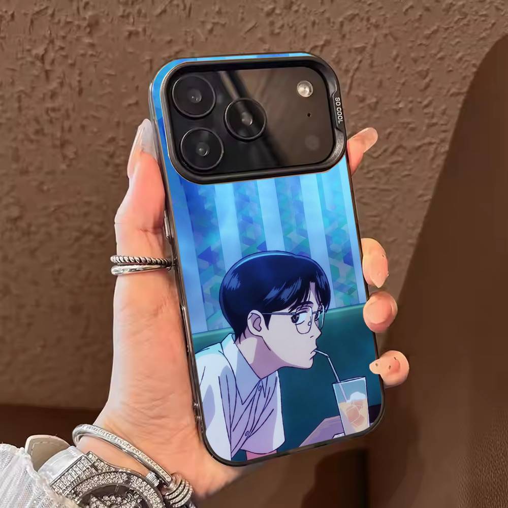 Anime L-Let s Go Karaoke Phone Case For iPhone 17,16,15,14,13,12,11,Pro Max,Plus Candy Silver Cover iPhone12PROMAX