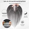 Invisible Fluffy Hair Volume Wig for Women - Seamless Real Hair Bangs Patch