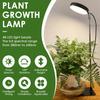 LED Grow Light Full Spectrum Plant Lamp Dimmable 3 Modes Height Adjustable Indoor Plants Light 3/9/12H Timer 10-Level Dimming