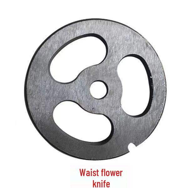 32-Type Meat Grinder Accessory Set: Cross Blade, Round Blade, Grating Plate, Hole Plate, Stainless Steel Blades