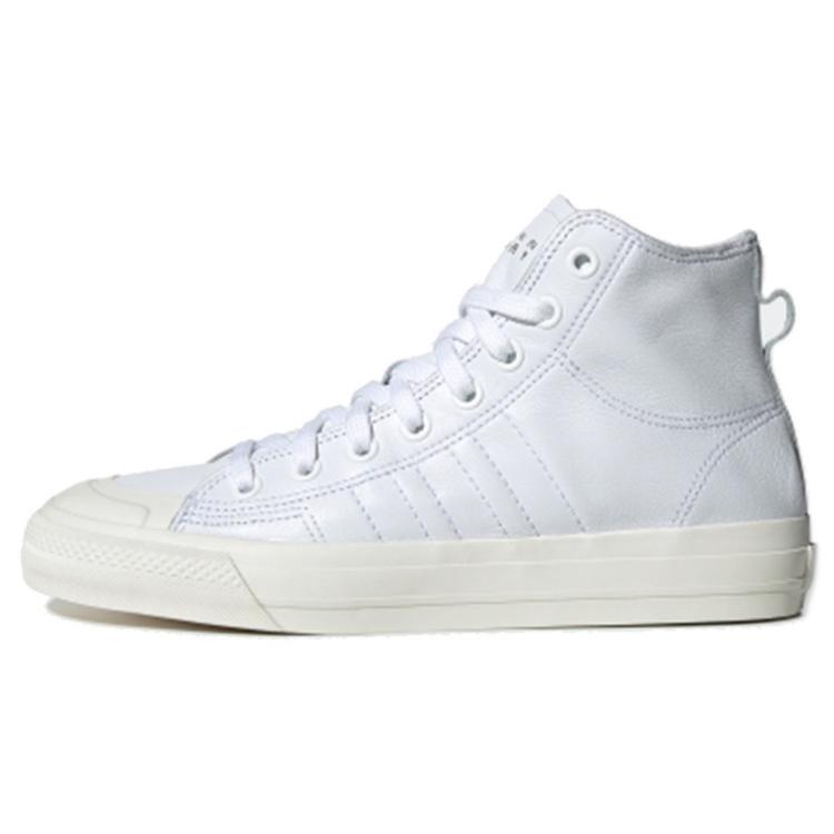 Adidas Nizza Rf High Recon Leather Triple White EF1407 40⅔