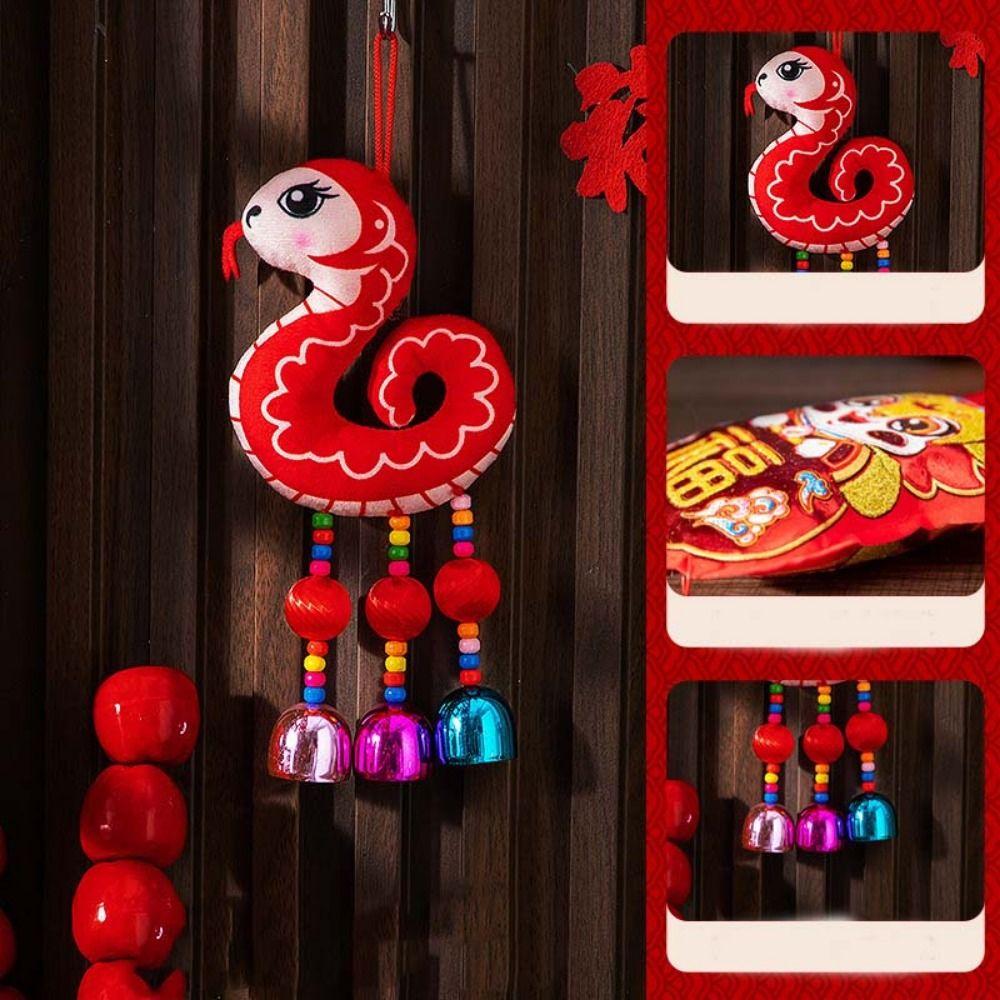 Embroidery Chinese New Year Pendants Traditional New Year Hanging Pendant  Party Decoration
