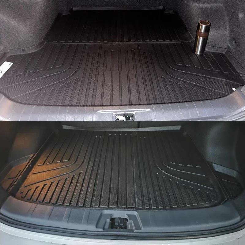 TPE Car Trunk Mat For Wey Mocha Wey Coffee 01 2021 2022 2023 2024 Anti-scratch Waterproof Rubber Material Pad Carpet Accessories