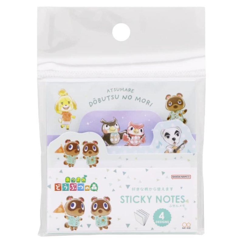 Sunstar Bungu Die-Cut Block Sticky Notes Animal Crossing Green Cute Stationery Gift