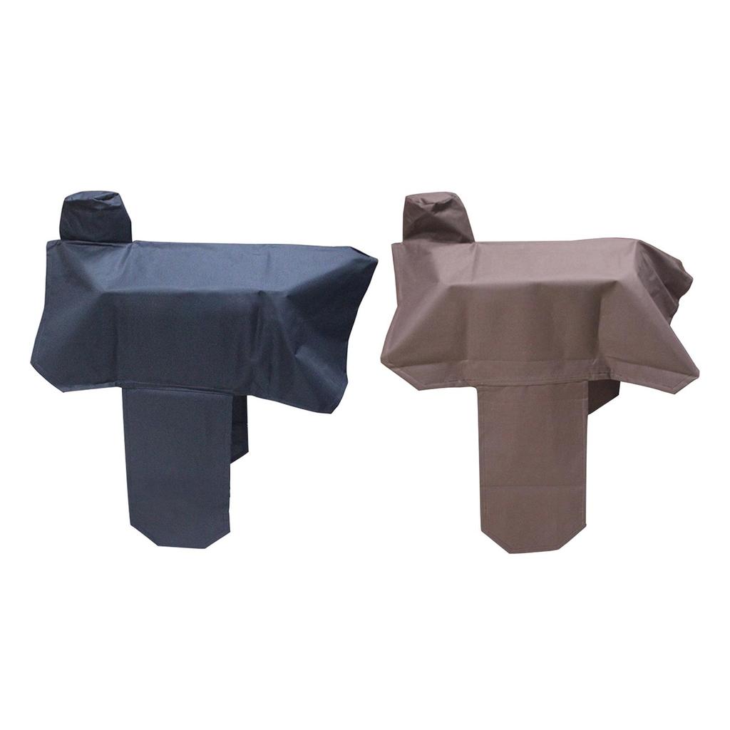 Elastic Fit Horse Saddle Cover Durable Oxford Cloth Dust Protection Lightweight Sleeve for Equestrian Supplies