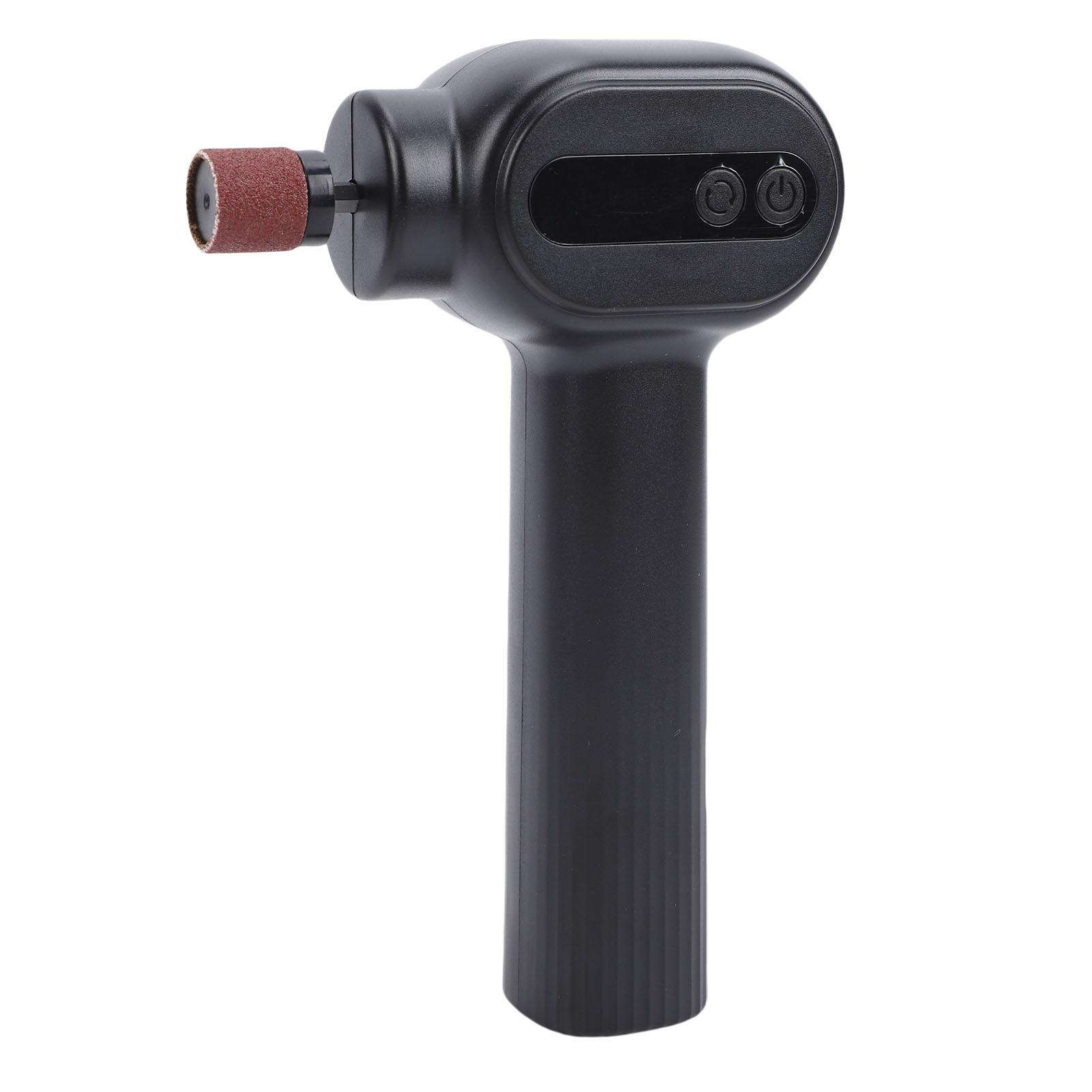 

Electric Foot File 2 in 1 6 Speeds Rechargeable Feet Callus Remover for Dead Skin with LED Display Coarse Fine Grinding