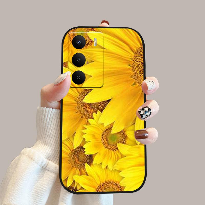 For Realme V60 Pro Case V 60 Pro Silicone Soft TPU Phone Bumper Cover For Realme 14x 5G Fashion Cute Cartoon Protective Fundas