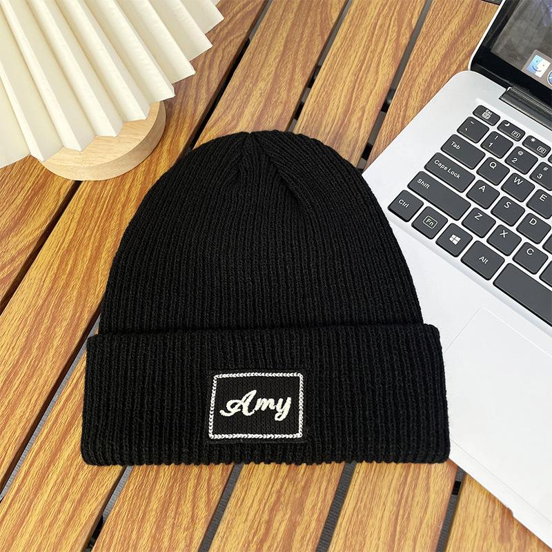 

Outdoor Cycling Cold proof and Warm Pullover Hat Autumn and Winter Versatile Thickened Large Head Circumference Knitted Hat for Men and Women Trendy One Size