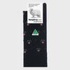 Functional Australian Wool Patterned Socks - Wool 60 Tulips