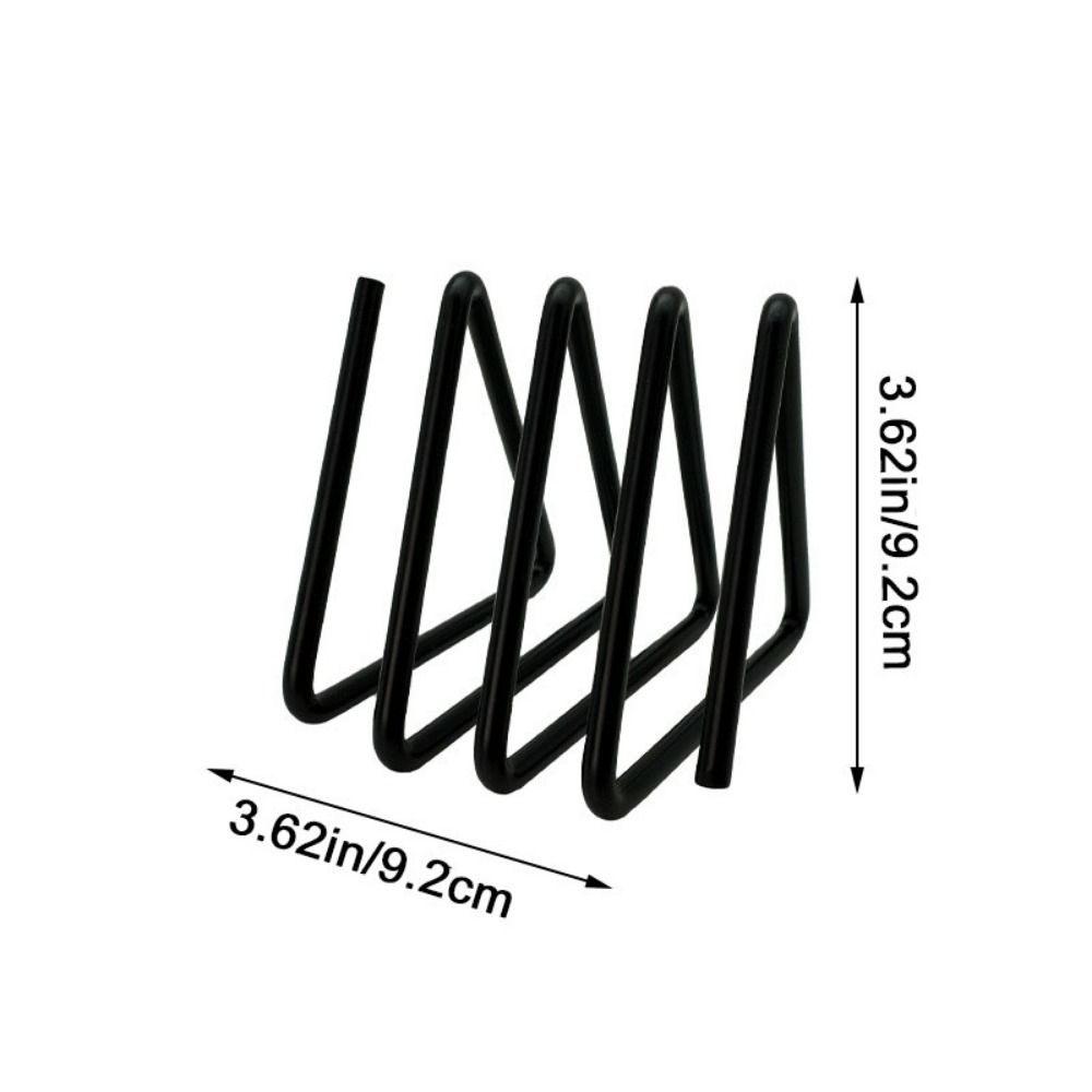 Anti-rust Cooking Pallet Triangle Rack Wear-resistant Triangle Frying Pan Rack  Dorm