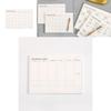 Perfectly Designed Simple Tearable Monthly Plan Book For Organized Work And Study Notes