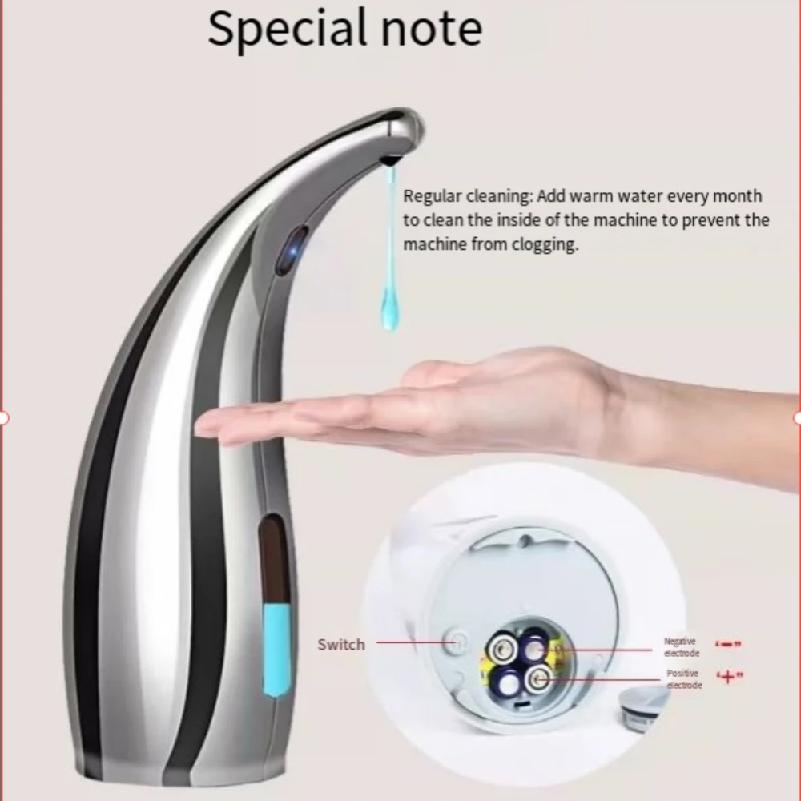 Soap Dispenser 1PC Auto Sensor Touchless Intelligent Hand Wash Dispenser 300ML Dishwashing Liquid Shampoo Tabletop