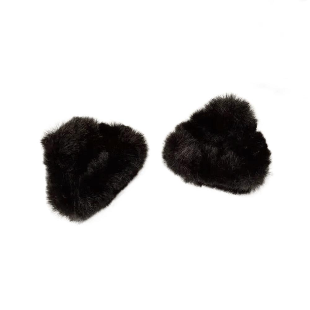 

Універсальні заколки для чубчика, затискачі для хвоста у формі котячих вушок, жіночі шпильки, аксесуари для головного убору чорний