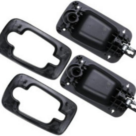 Chrome Exterior Door Handle with Keyhole for US Trucks (2594003C1)