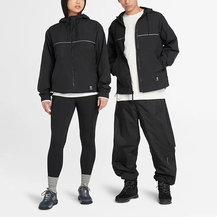 Timberland Jackets Unisex Black Hooded Moderate Other (Unisex) Jackets A41B5 001