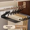 Goose-Shaped Non-Slip Pants Rack, 2-in-1 Z-Shape Hanger with Non-Marking Clips for Wardrobe Storage