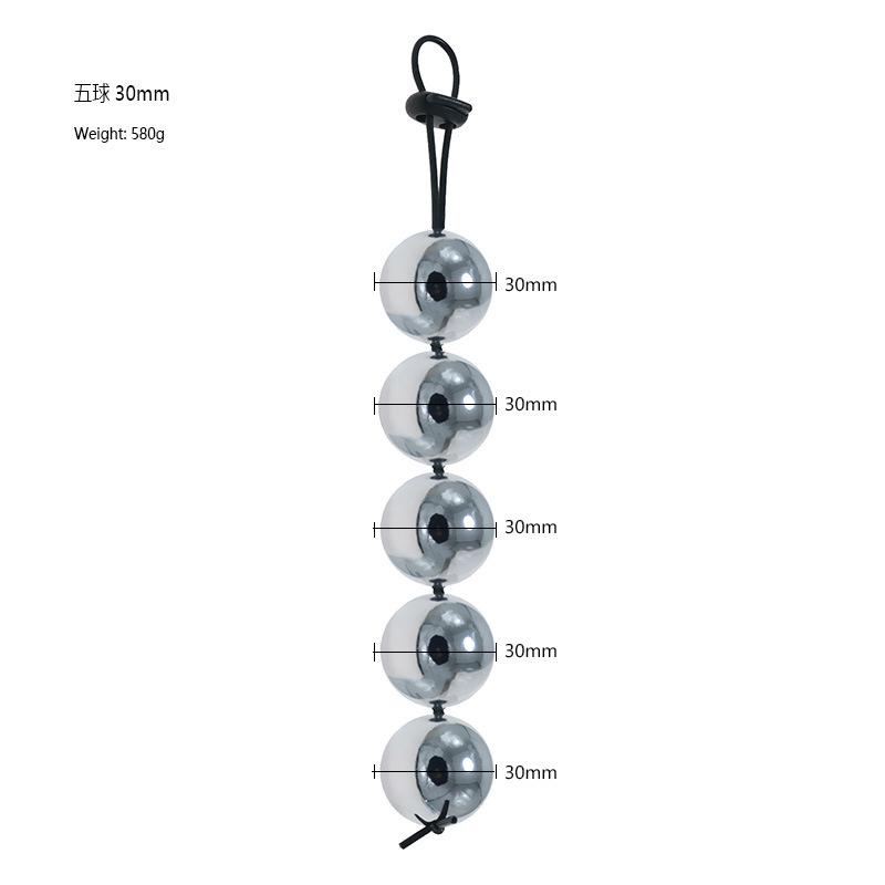 Penis Pendant Weight-Bearing Metal Beads SM Physical Exercise Tensioner Sex Toys Sex Tools Adult Supplies