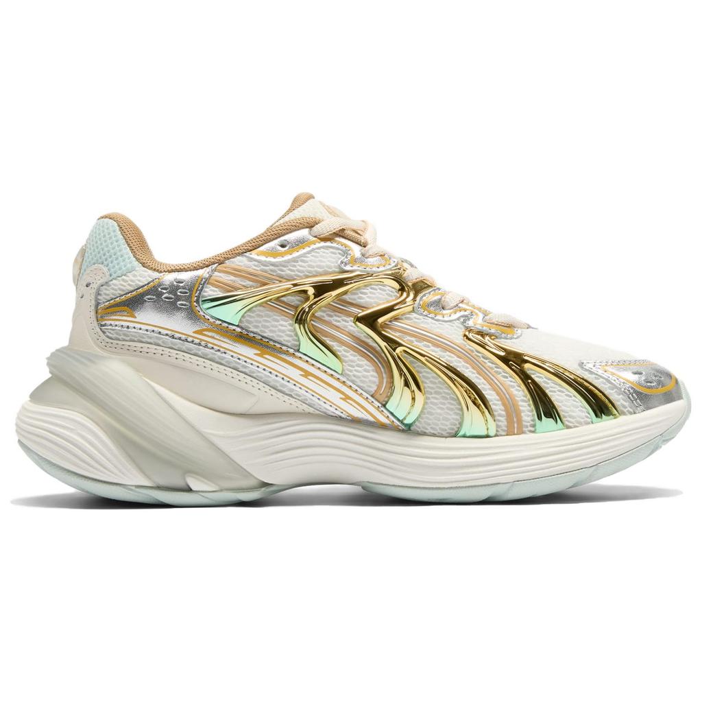 Puma  Inverse Shimmer Women Sneakers Gold Warm-White Archive-Gold 402972-01