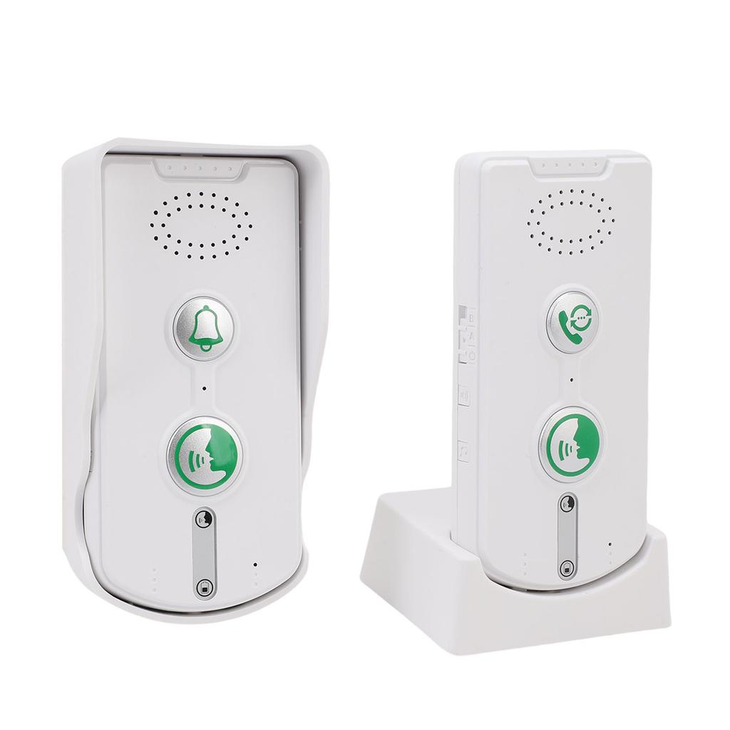 2 Way Voice Intercom 1640ft Long Range Wireless Intercom Doorbell System for Home Business