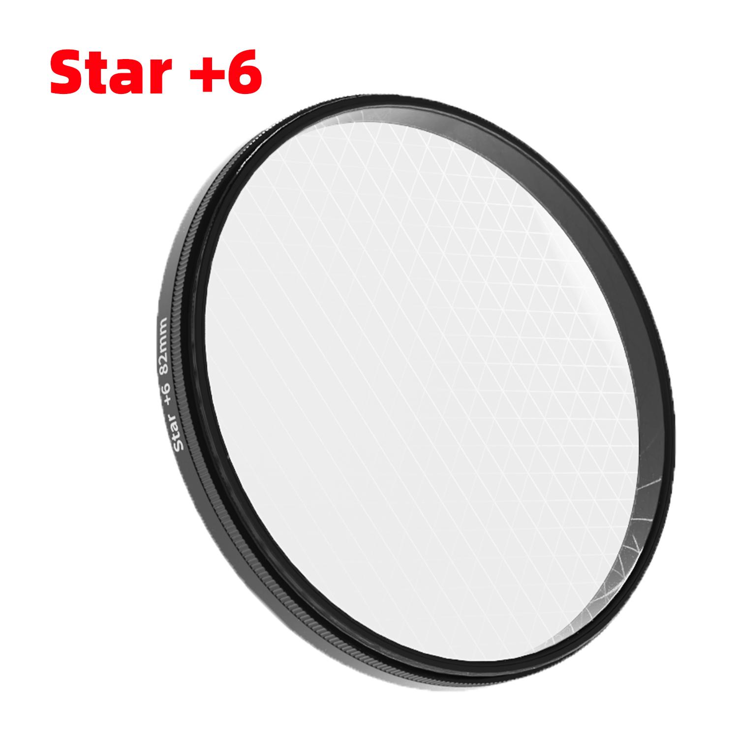 

6 Line Star Lens Filter for 49 52 55 58mm 62mm 67mm 72mm 77mm 82mm Nikon Canon Sony SLR Micro-Single Camera Lenses Filter Size 52mm