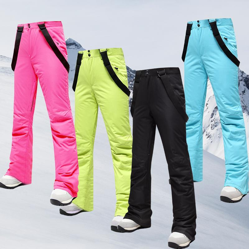 -30 Grad Skihose Damen Winter Outdoor Verdickt Winddicht Wasserdicht Warm Schneehose Sport Snowboarden Atmungsaktive Hose