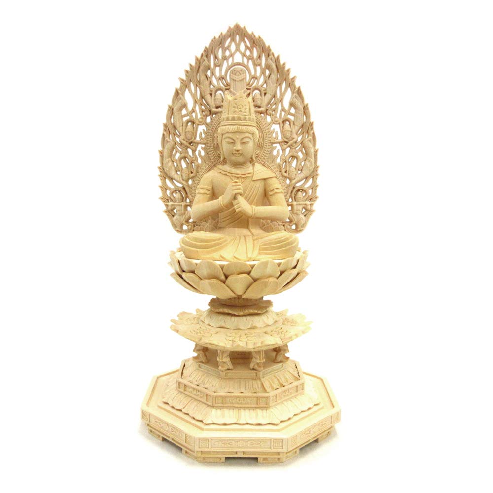 

Статуя Будды Курита Бренд Дайнити Нёрай Сидящий Резной Хиноки Летающее Небесное Существо Восьмиугольное Основание 5532 [Нёрай] (Ваджраяна) Статуя, Высокое качество