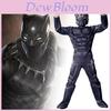 Incredible Black Panther Superhero Bodysuit For Kids With Exquisite Workmanship