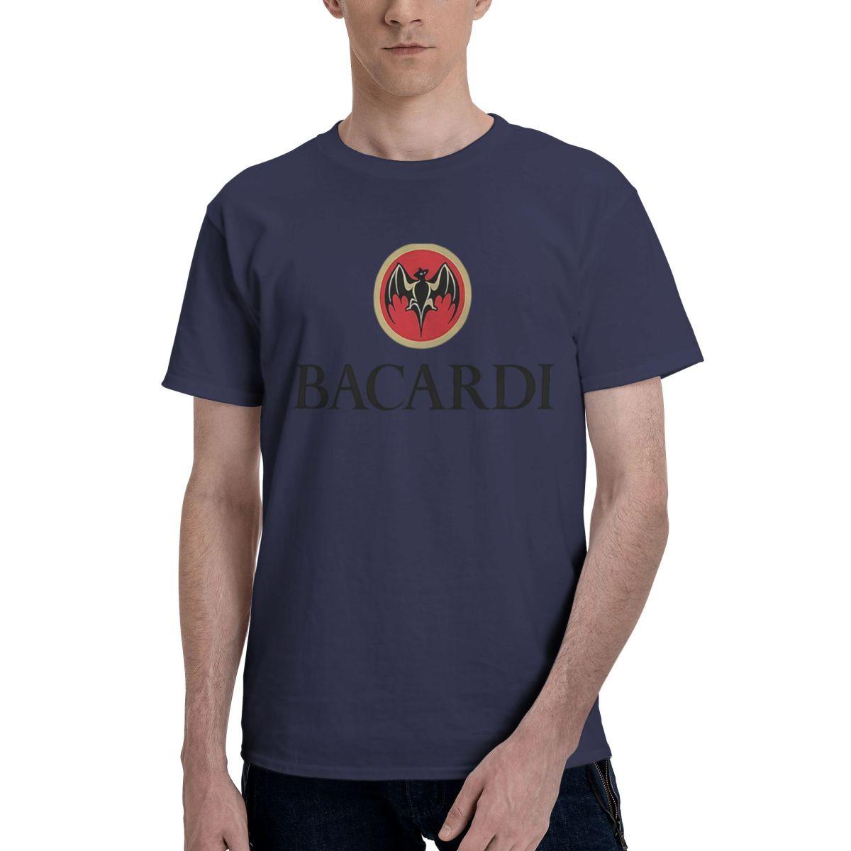 

Bacardi Rum Logo 100 Cotton Casual Breathable Confortable Man Football Shirts 2025 Men TShirt 4XL