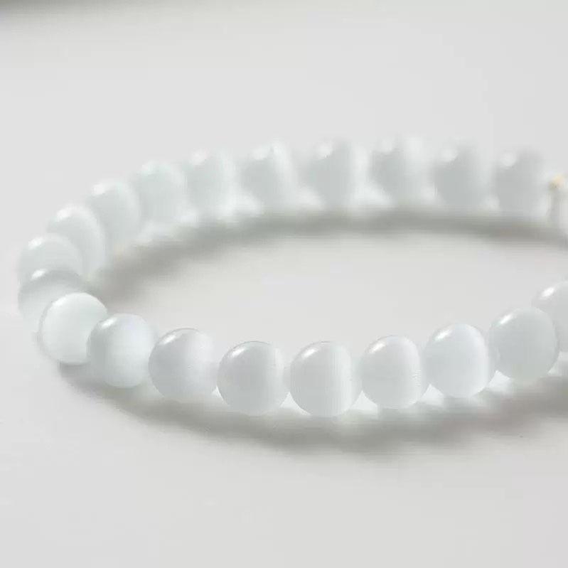 Cat's Eye Fu Character Bracelet: Trendy Handcrafted Jewelry for Live Broadcast & Celebrity Style