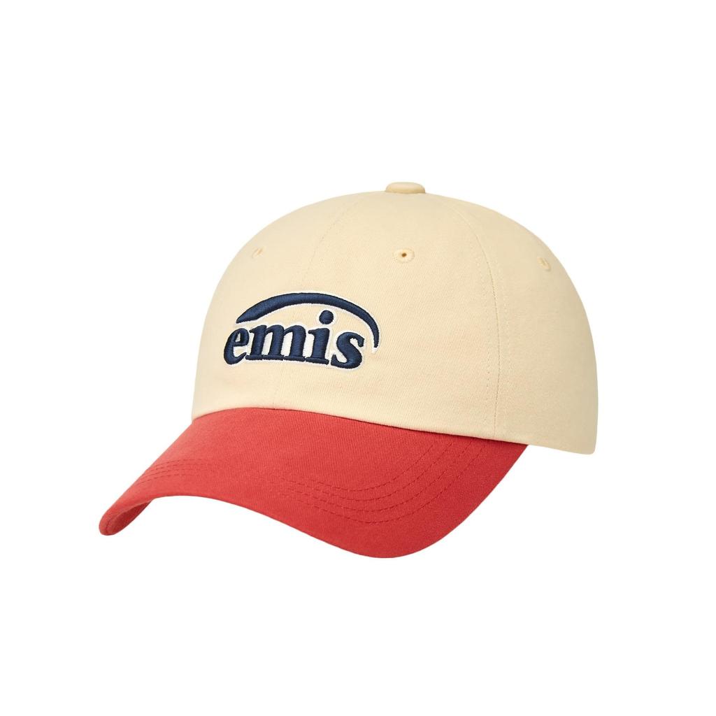 [EMIS] DUO LOGO TWO TONE BALL CAP - 6 Retro-Chic Colors
