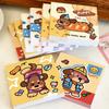 20Pcs Cartoon Dachshund Puppy Sticky Notes Students Can Tear Message Memo Notes Cartoon High-Looking Stationery Student Gift