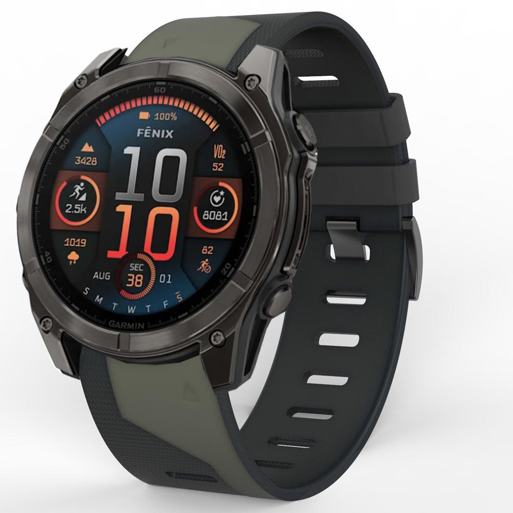 26MM 22MM Sport Wristband For Garmin Fenix 7 7X 5 5X Plus 6 6X Pro/935 945/Tactix/Enduro 3 QuickFit Silicone Watch Strap Fenix 8
