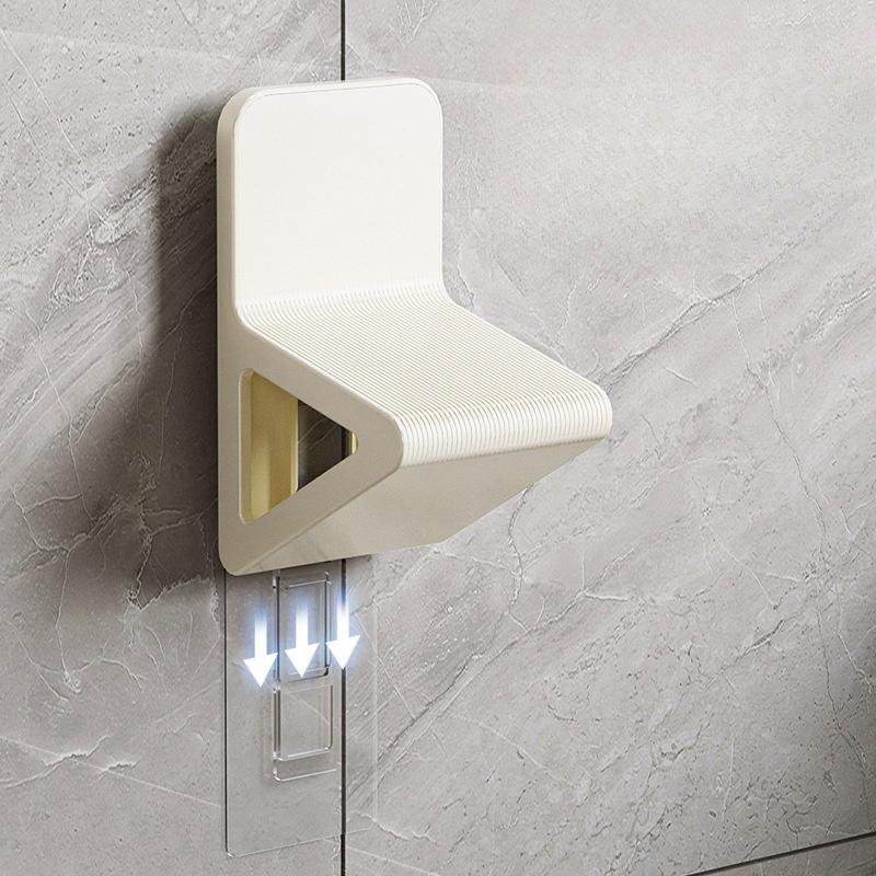 Non Perforated Bathroom Foot Pedal Non Slip Rest Shaving Leg Step Aid Wall Mounted Shower Foot Rest