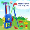 Kinder Golfschläger Set Kleinkind Jungen Golf Set Kinder Golfschläger Set Spielzeug für Indoor Outdoor Sportarten