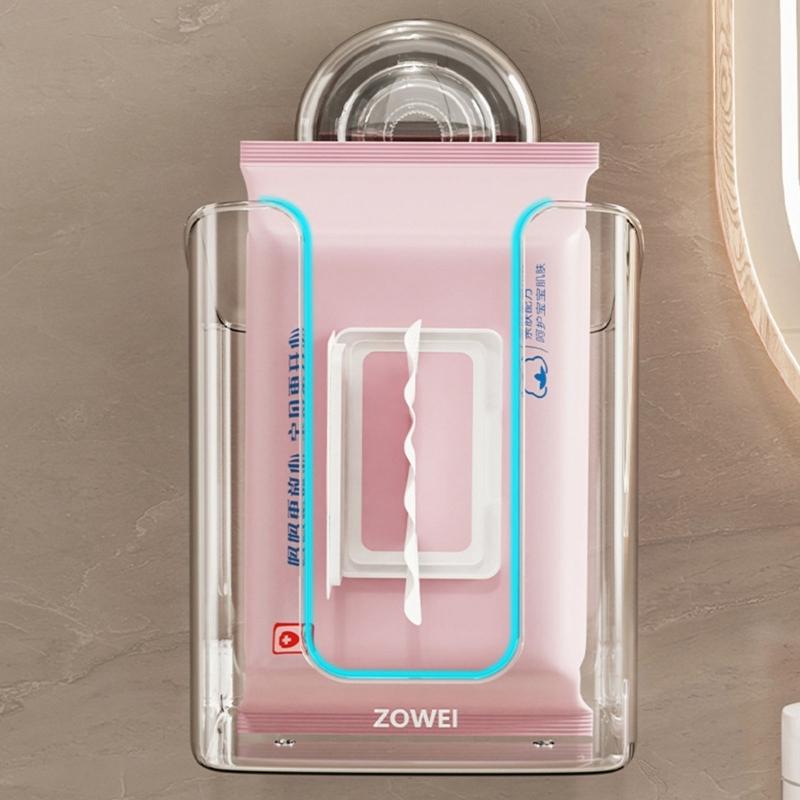 Multifunctional Wet Wipes Storage Box for Home Use, Space Saving Wall Mount Design, Durable and Waterproof
